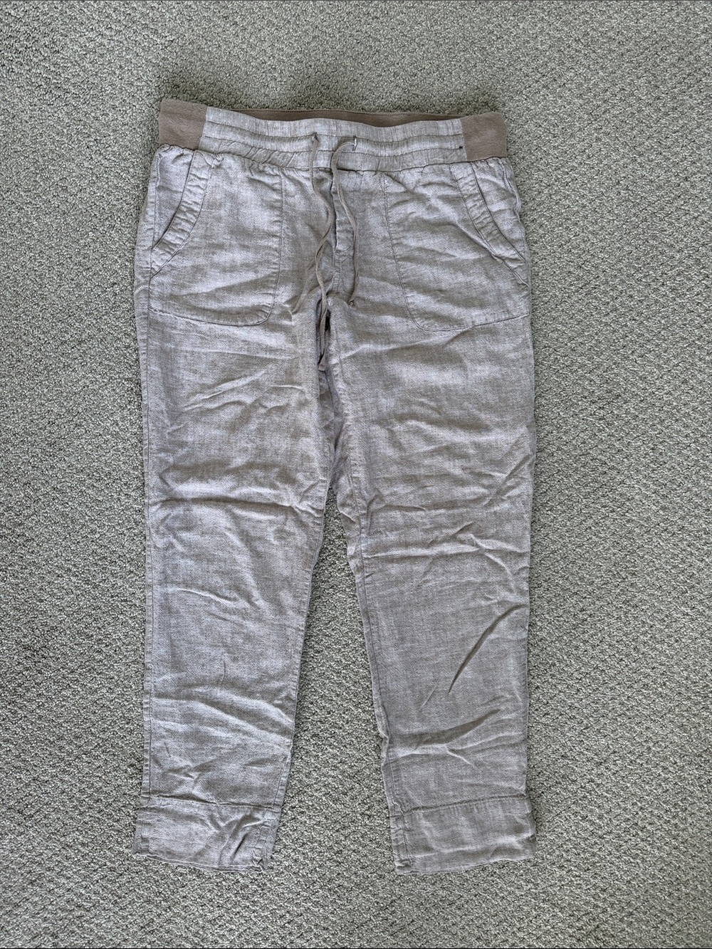 Linen Crop Pant